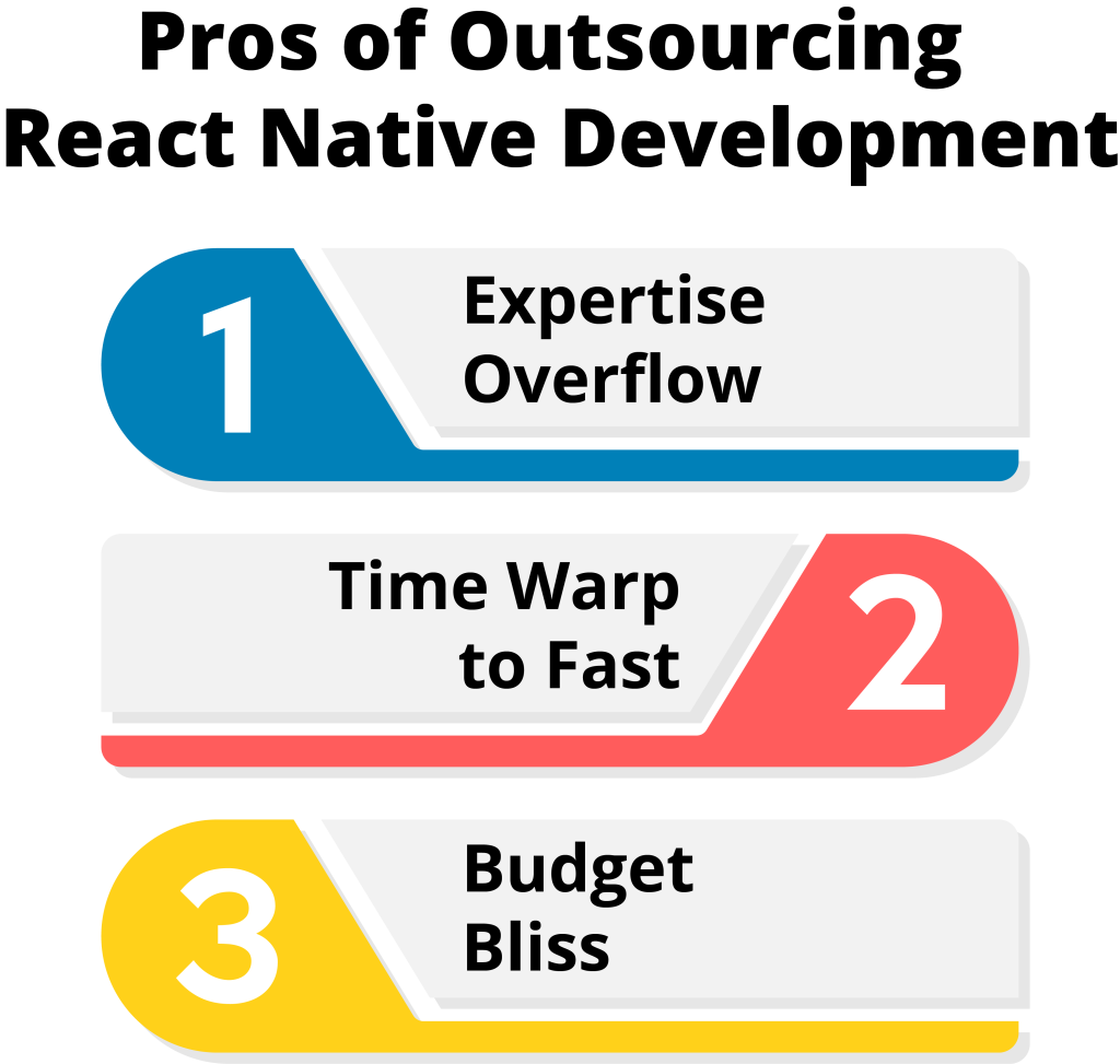 pros of outsourcing react native app development