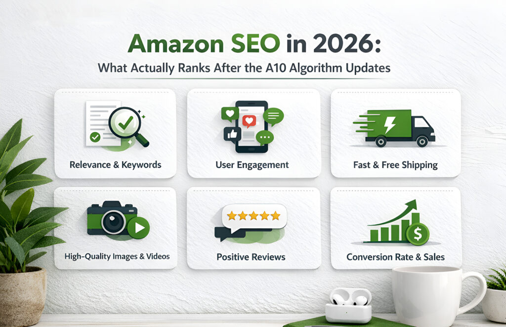 Amazon SEO in 2026: A10 Algorithm Secrets to Rank #1 & Boost Sales